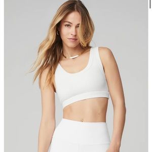 Alo Wellness Bra in White